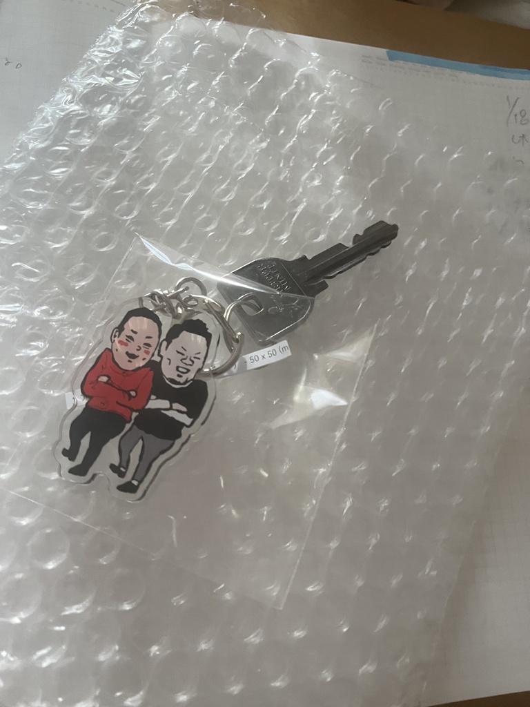 浅川智仁+オジマキーホルダー50mm