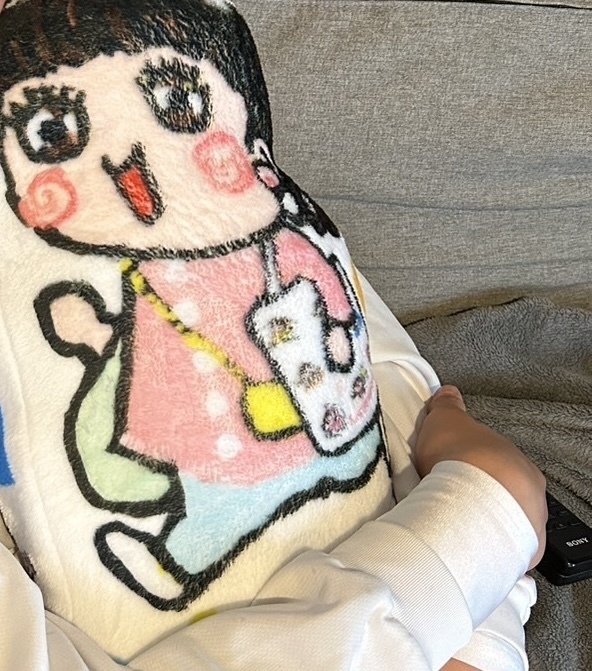 東京ジュンコLOVEふかふかクッション片面、両面2種類