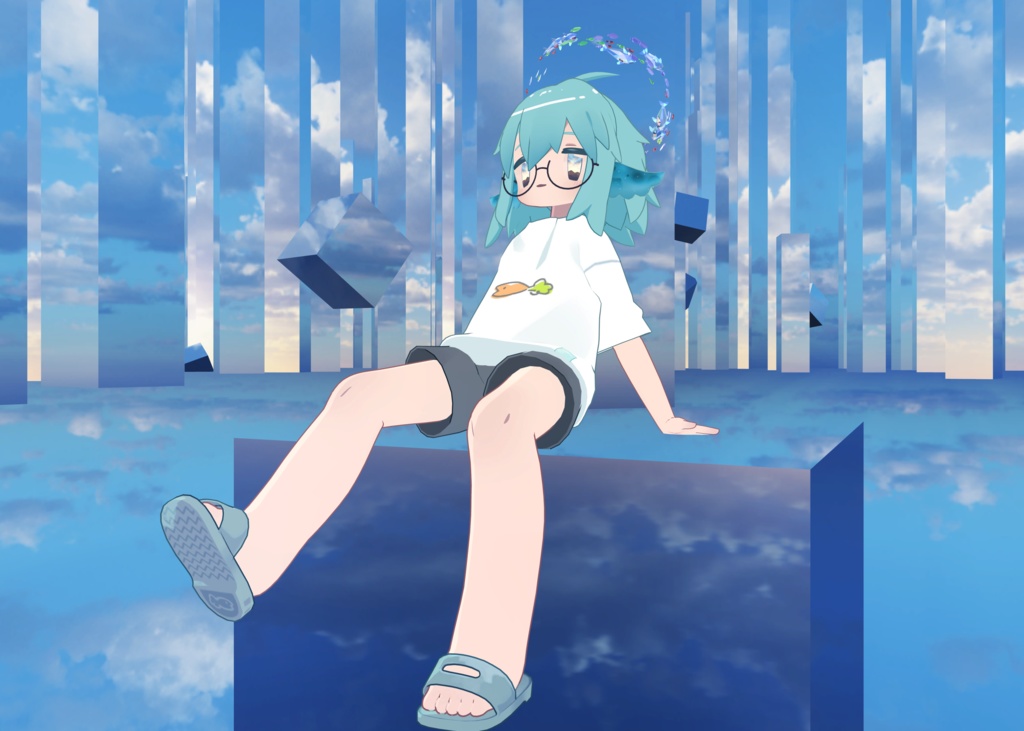 そらいろ瞳のうささきさん【アイテクスチャ】