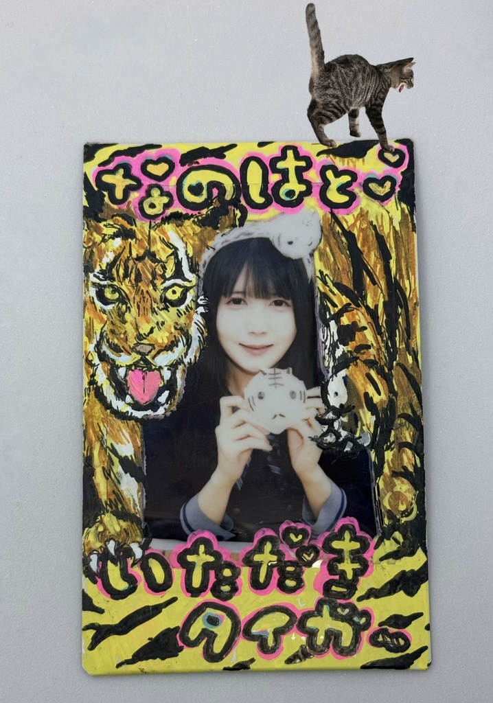 🐯なのはといただきタイガー🐯デコチェキ