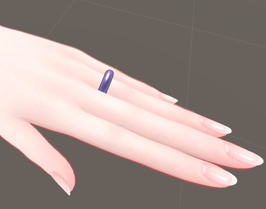 【VRChat想定】指輪