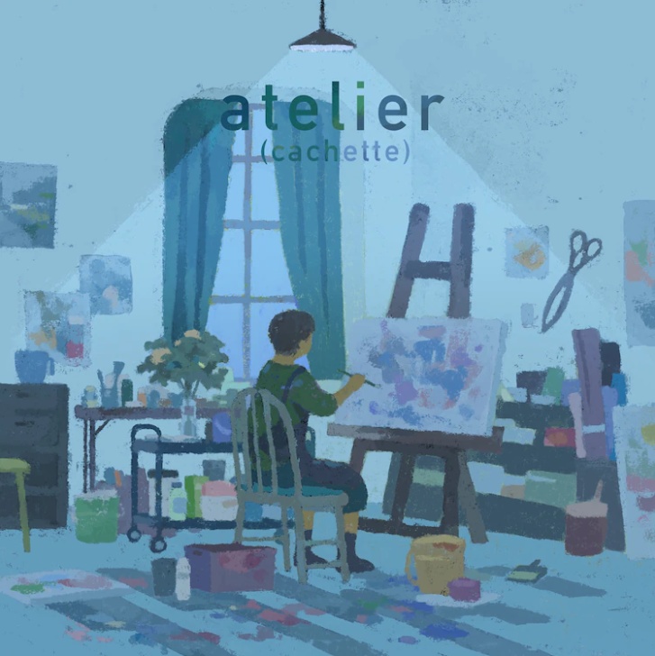  歩く人 Guest Vocal Album「atelier(cachette)」Physical CD