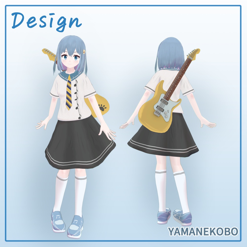 オリジナル3Dモデル 天海 透音 -あまみ とうね-