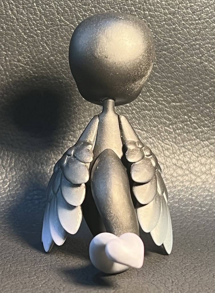 黒いアドプト(着色済み.組み立て式)