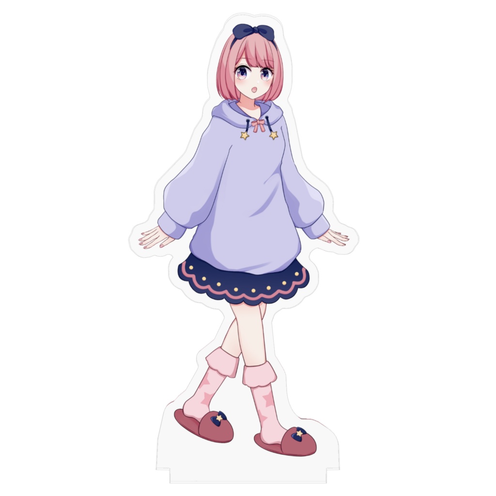 【2周年】部屋着アクリルスタンド【よみねみよ】