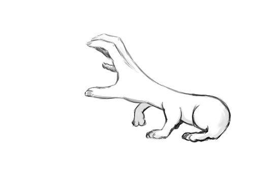 爪と牙ッジ【◯】