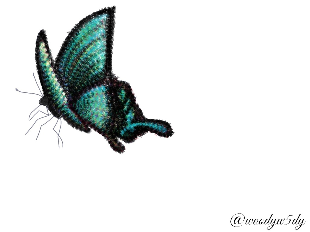 Butterfly in the butterfliesスマホリング