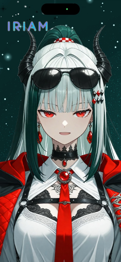 商用利用可能!【一点もの限定IRIAM用立ち絵上半身のみ】