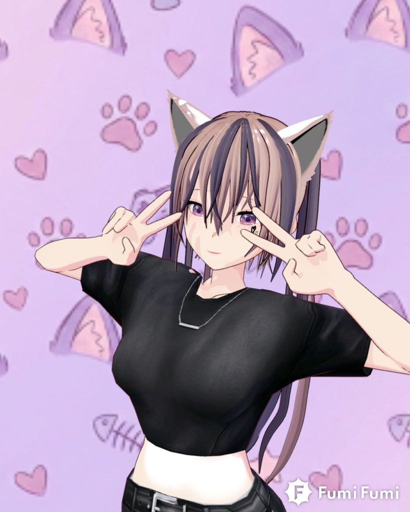 【一点もの】Vtuber用3Dモデル(VRoid Studio製)