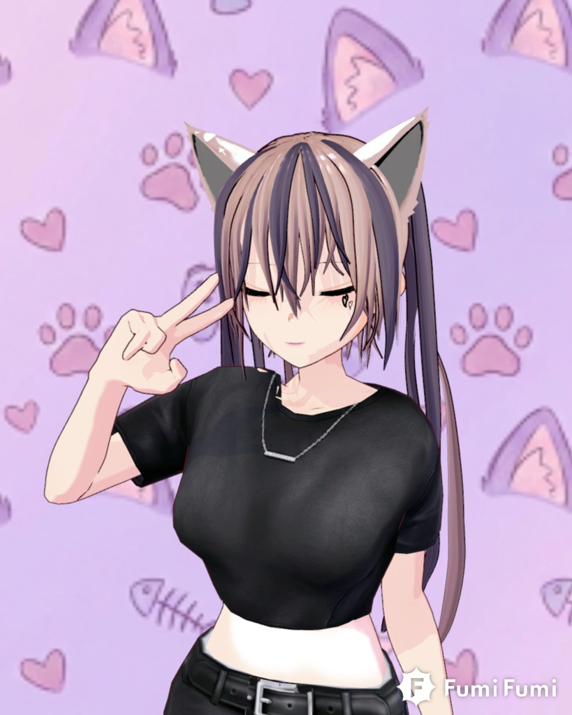 【一点もの】Vtuber用3Dモデル(VRoid Studio製)