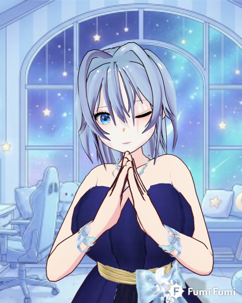 【一点もの】Vtuber用3Dモデル(VRoid Studio製)