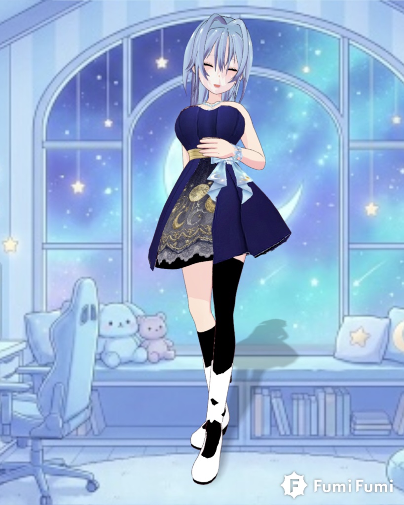 【一点もの】Vtuber用3Dモデル(VRoid Studio製)