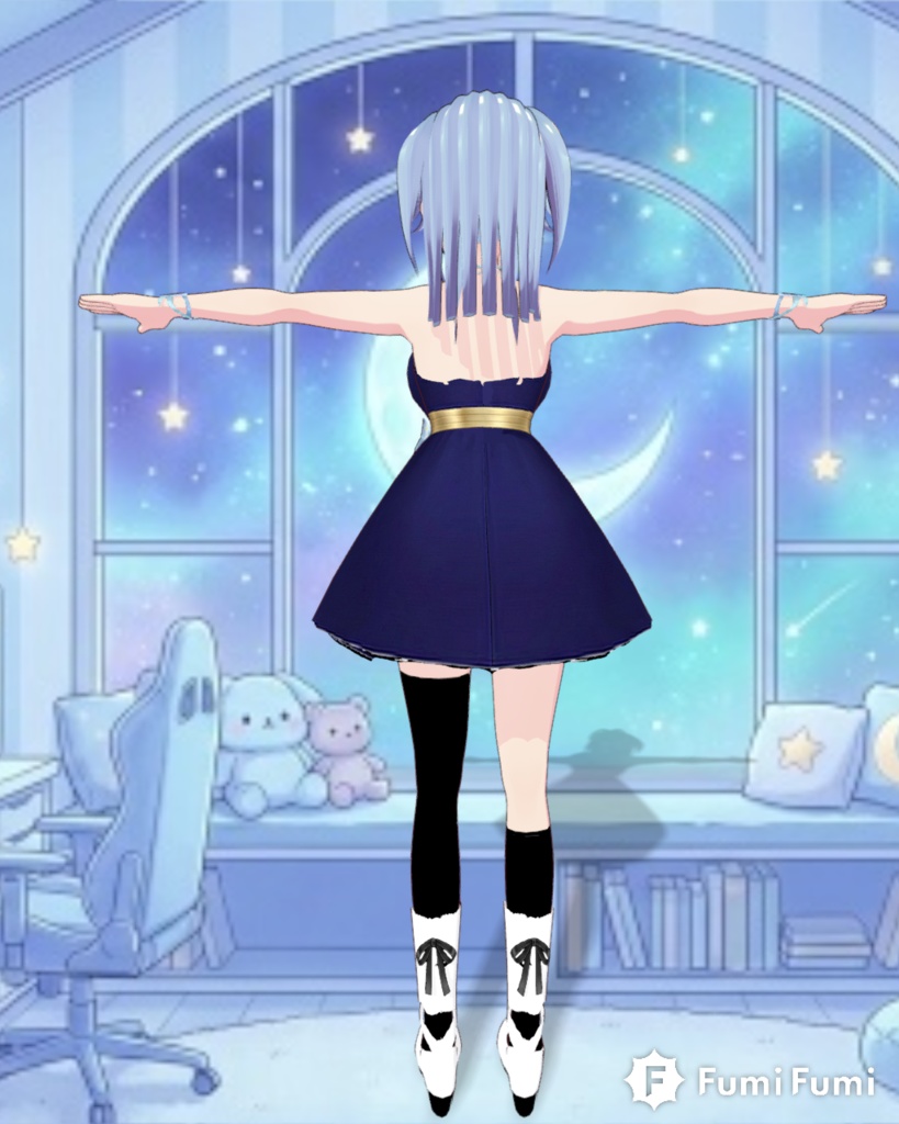 【一点もの】Vtuber用3Dモデル(VRoid Studio製)