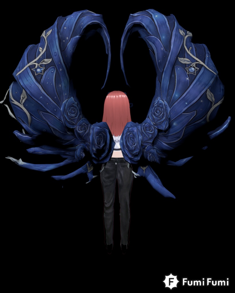 オリジナルVtuberアバター「No.1」🩵 VTuber / VRChat / 配信用一点もの‼️