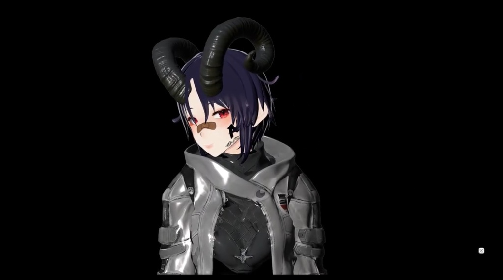 《宇宙の走り屋悪魔VTuber「ASTAR(アスター)(仮)」》 ― オリジナルVtuber / 商用利用可 BGM付き!