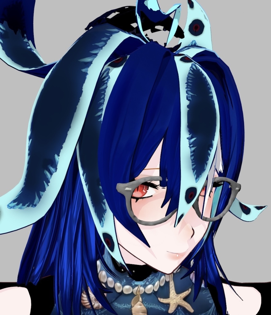 《深海から来たナゾの女の子?SEEYA(シーヤ)仮」》 ― オリジナルVtuber / 商用利用可 BGM付き!