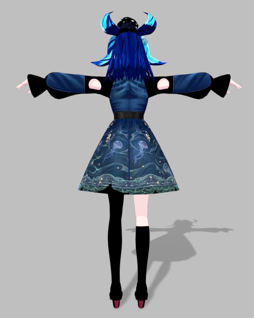 《深海から来たナゾの女の子?SEEYA(シーヤ)仮」》 ― オリジナルVtuber / 商用利用可 BGM付き!