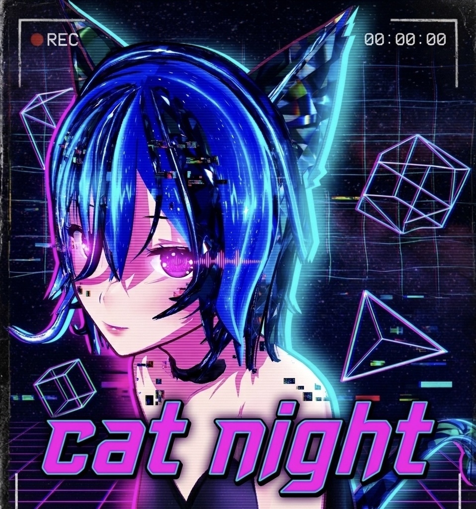 《夜猫アイドル「CATsnight(キャスナイ(仮)」》 ― オリジナルVtuber / 商用利用可 BGM付き!