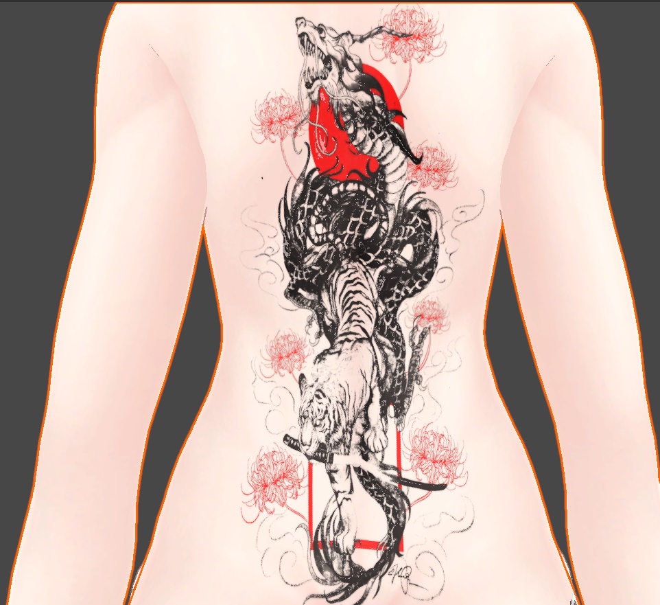 Eternal Confrontation ( 永遠の対決 ) / tattoo ( タトゥー )