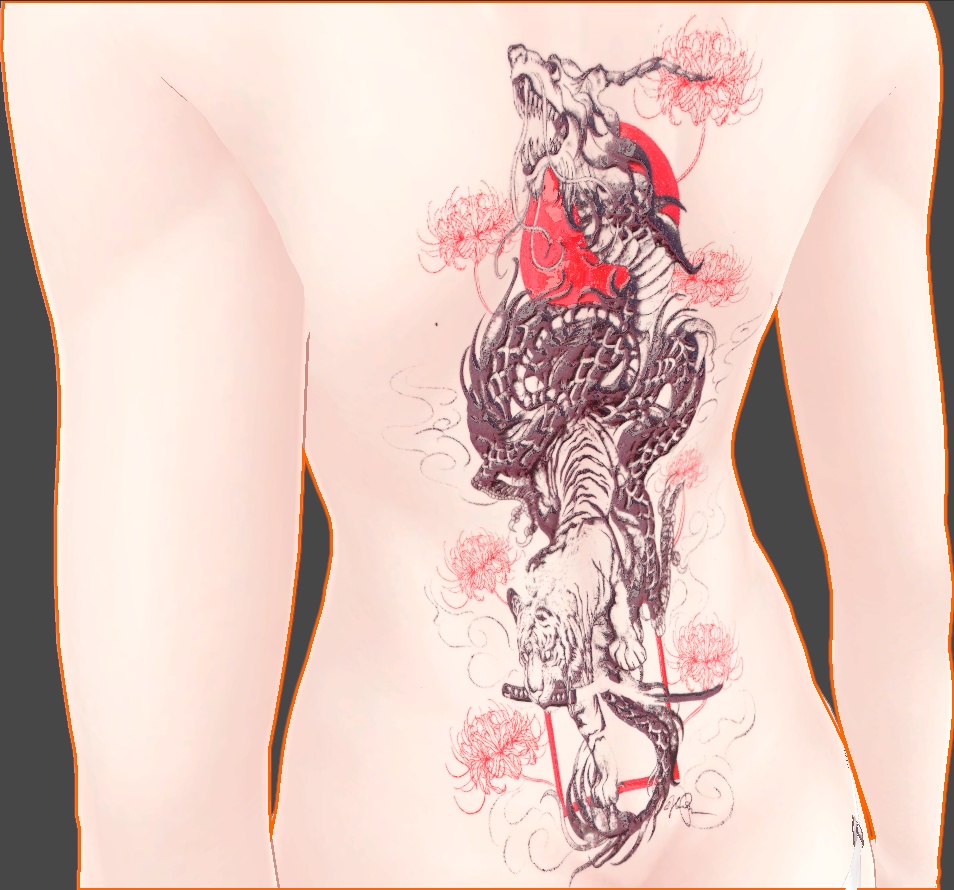 Eternal Confrontation ( 永遠の対決 ) / tattoo ( タトゥー )