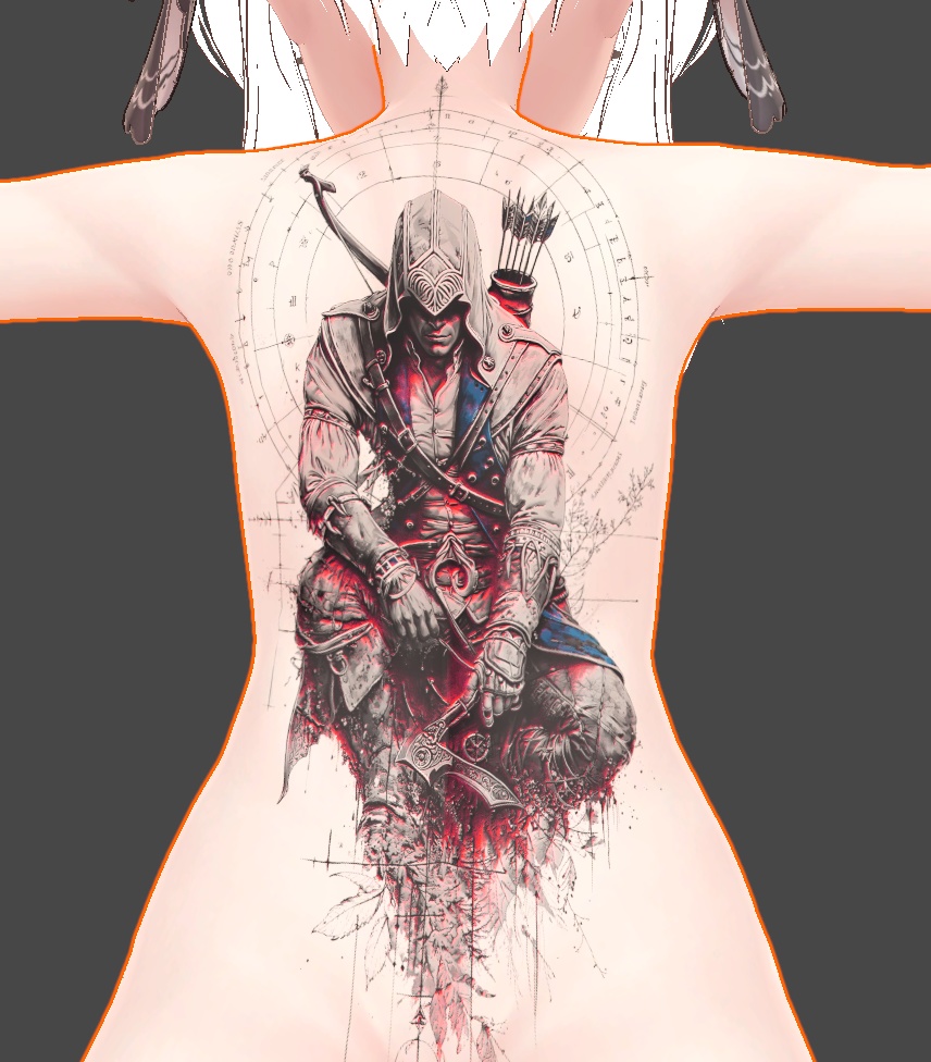 Assassins Creed ( アサシン・クリード )/ tattoo ( タトゥー )