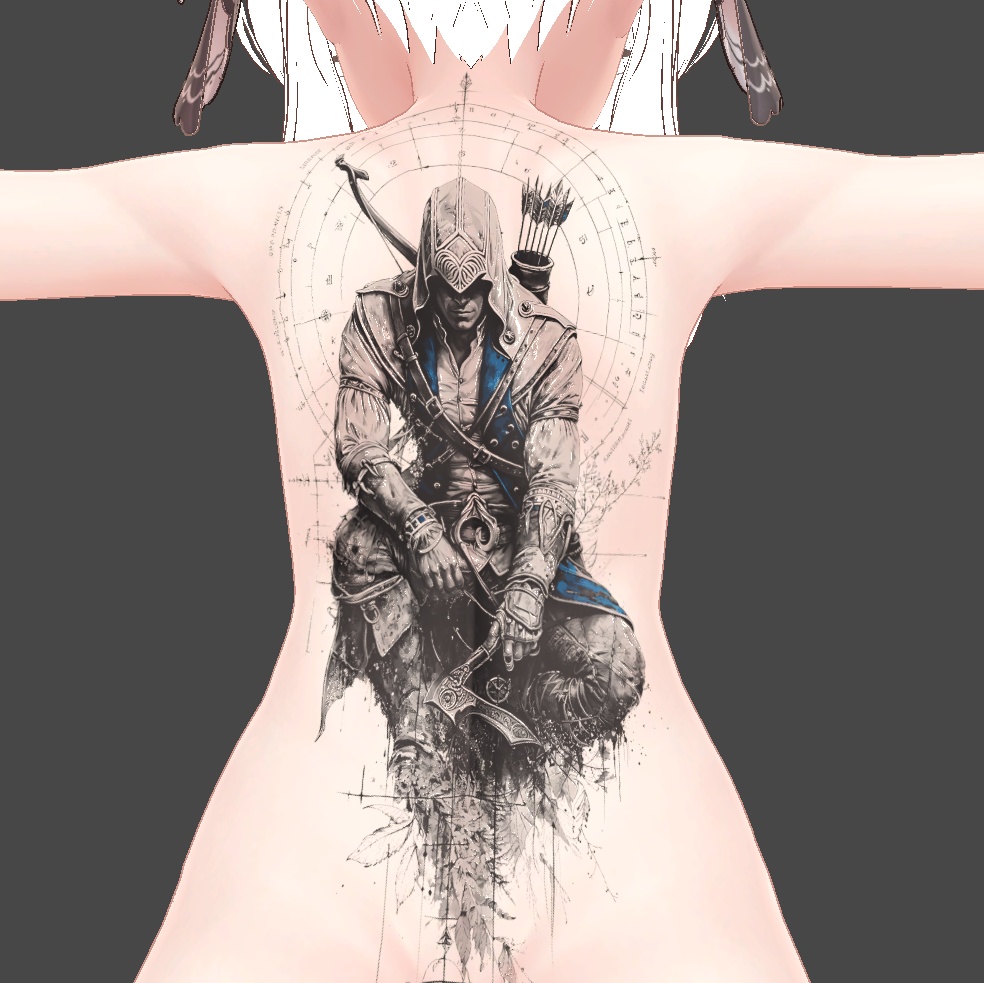 Assassins Creed ( アサシン・クリード )/ tattoo ( タトゥー )