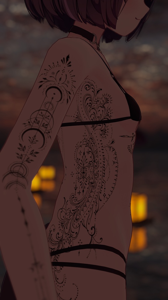 Echoes of the Divine ( 神聖の残響 )/ tattoo ( タトゥー ) / 4k Textures