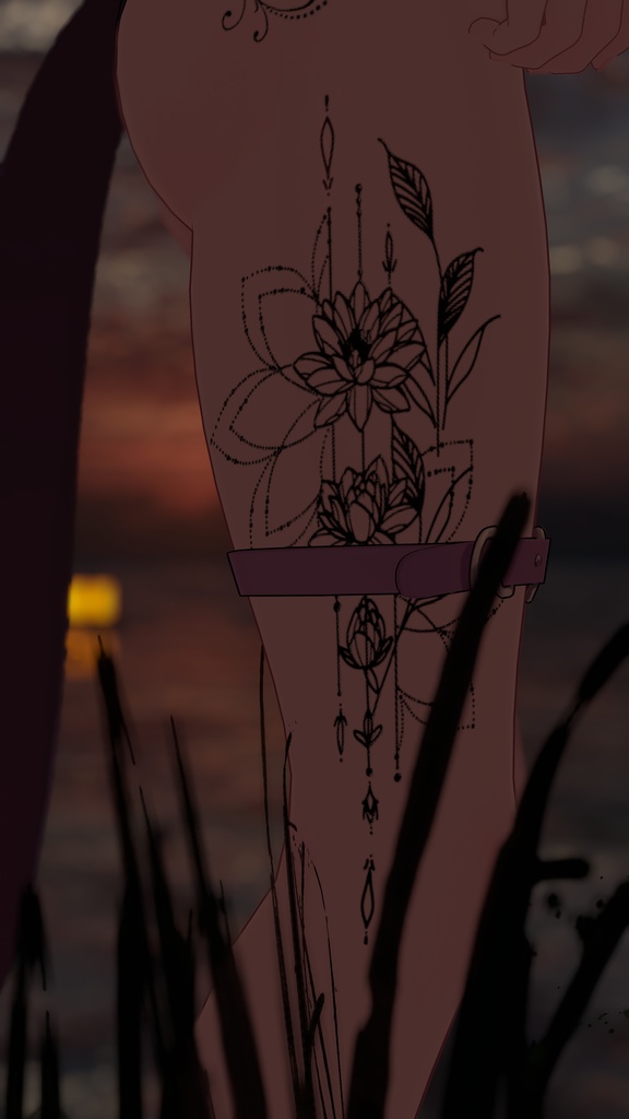 Echoes of the Divine ( 神聖の残響 )/ tattoo ( タトゥー ) / 4k Textures