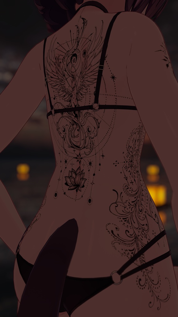 Echoes of the Divine ( 神聖の残響 )/ tattoo ( タトゥー ) / 4k Textures