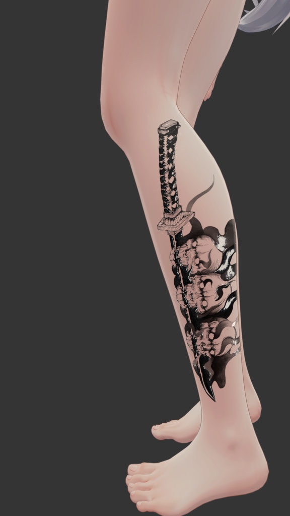 Last Sentinel ( 最後の番人 )/ tattoo ( タトゥー ) / 4k Textures