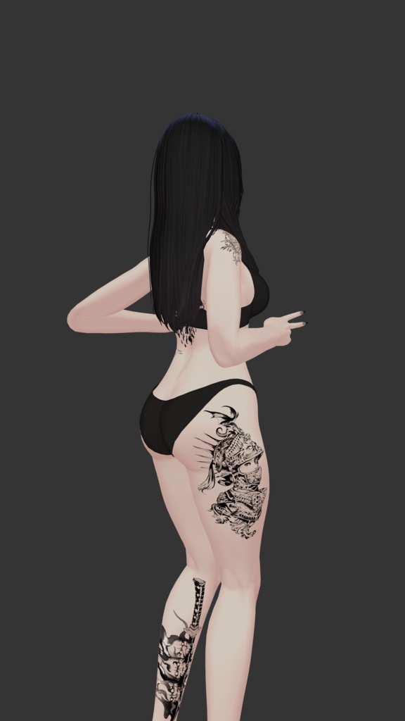 Last Sentinel ( 最後の番人 )/ tattoo ( タトゥー ) / 4k Textures