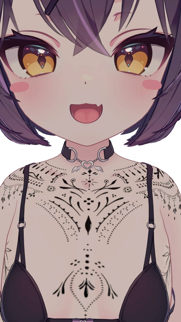 Ornamental Spine ( 装飾の背骨 )/ tattoo ( タトゥー ) / 4k Textures