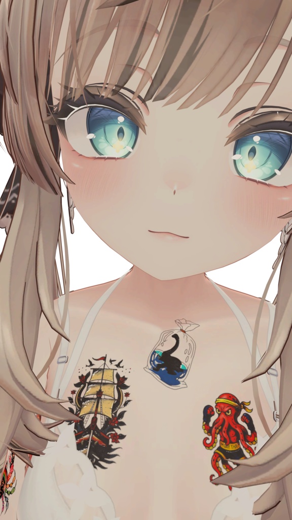 OldSchool Stickers Tattoo I ( オールドスクール・ステッカー・タトゥー I )/ tattoo ( タトゥー ) / 4k Textures