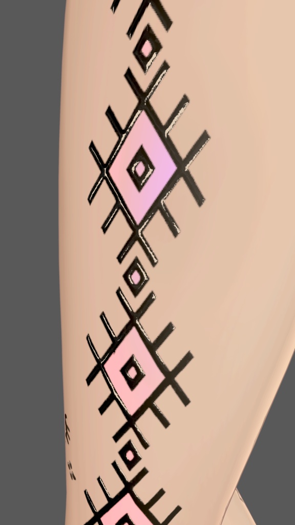 Arcane Spine/ tattoo ( タトゥー )