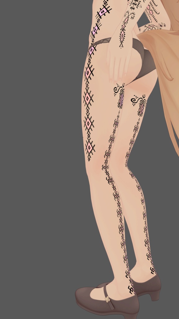 Arcane Spine/ tattoo ( タトゥー )