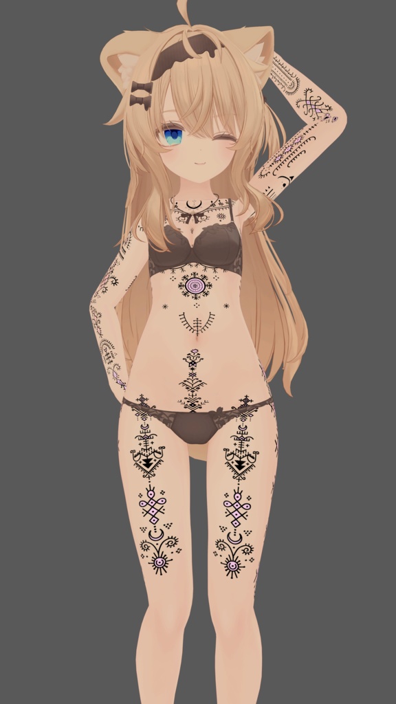 Arcane Spine/ tattoo ( タトゥー )