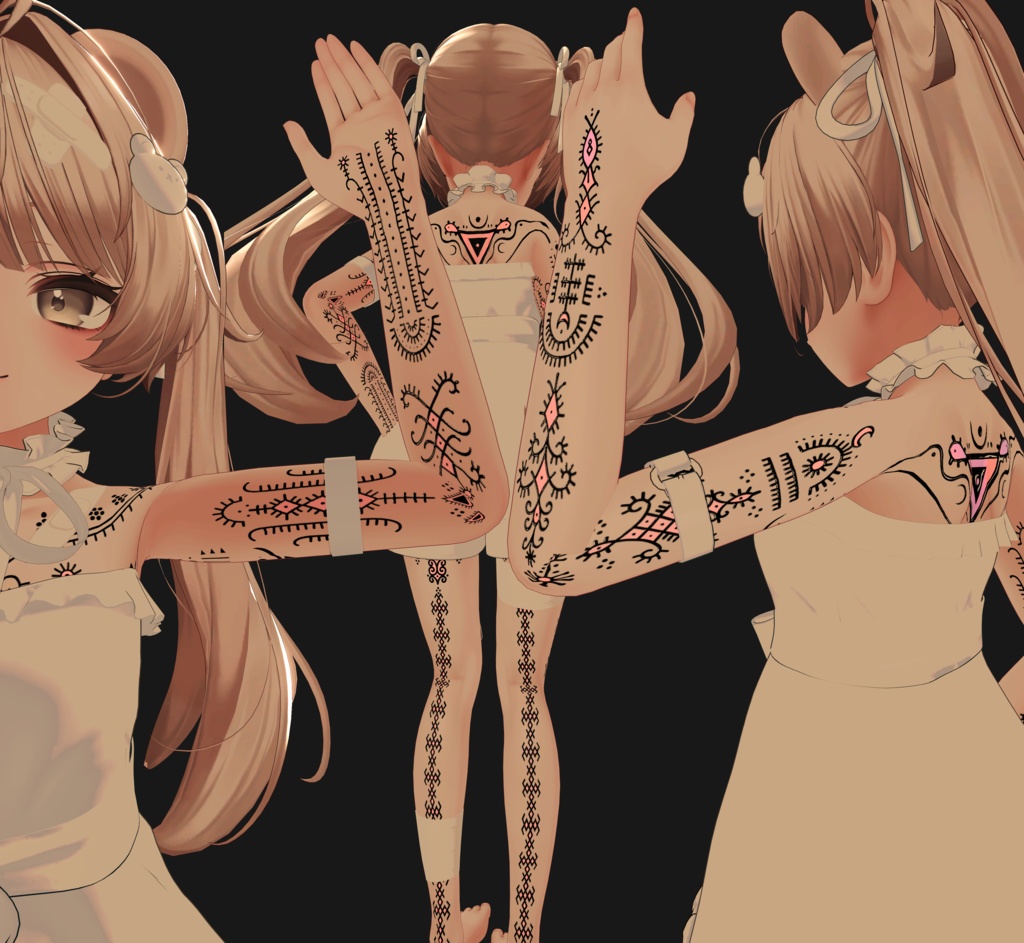 Arcane Spine/ tattoo ( タトゥー )