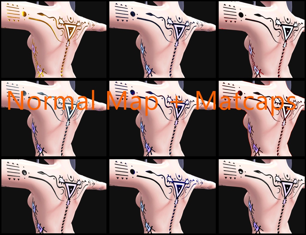 Arcane Spine/ tattoo ( タトゥー )