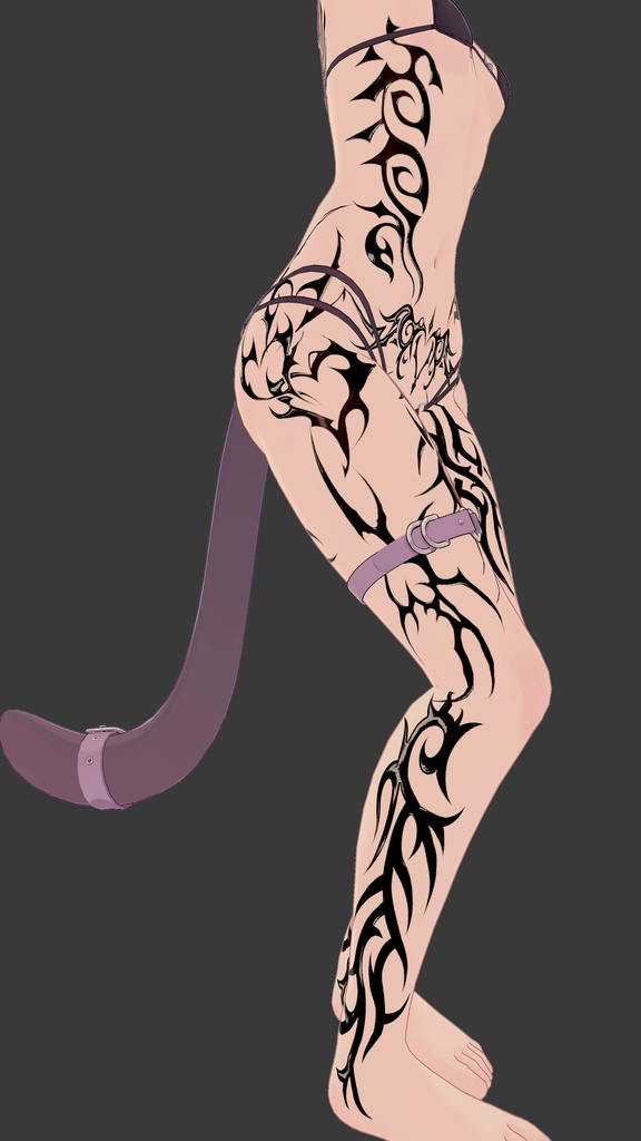 Void Spine Tribal ( 虚無の脊椎トライバル )/ tattoo ( タトゥー )