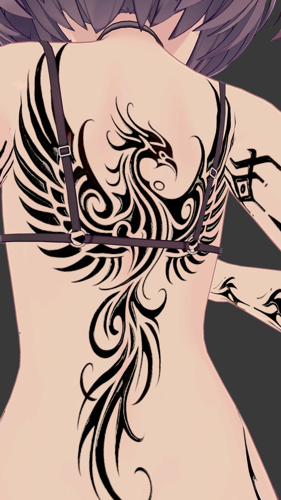 Void Spine Tribal ( 虚無の脊椎トライバル )/ tattoo ( タトゥー )