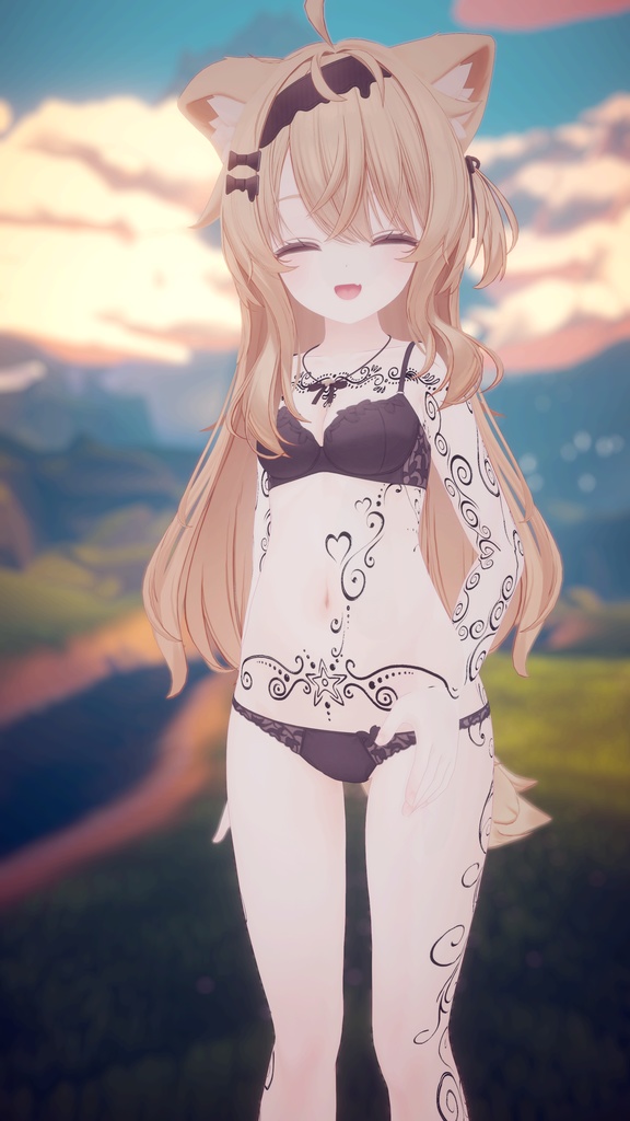 Heartflow Ornament ( 心流装飾 )/ tattoo ( タトゥー )