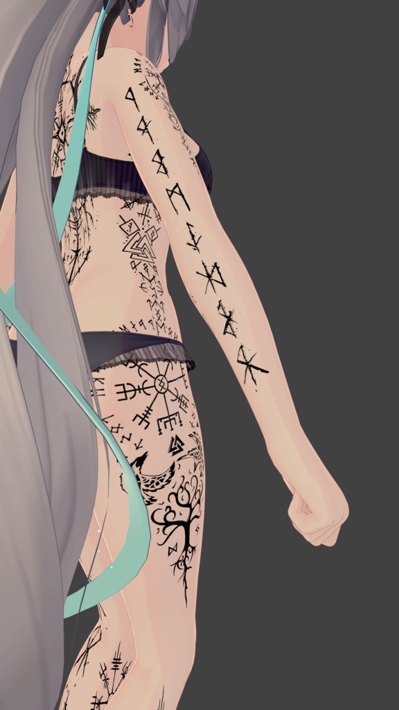 『80% OFF 』 Eldritch Rune Body ( 異界ルーンボディ )/ tattoo ( タトゥー )