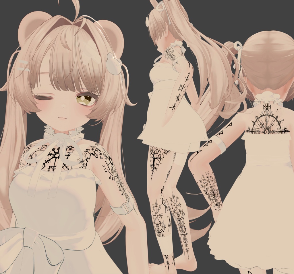 『80% OFF 』 Eldritch Rune Body ( 異界ルーンボディ )/ tattoo ( タトゥー )