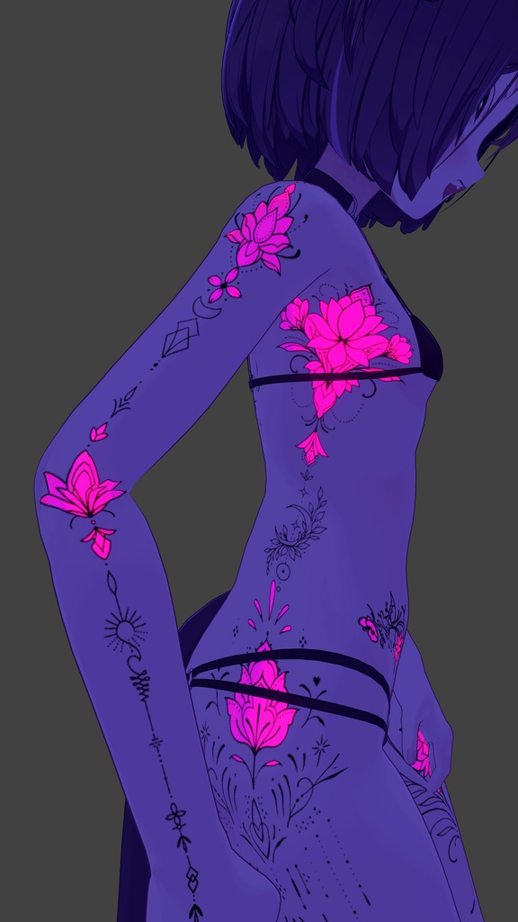 『50% OFF 』 Floral Soul Tattoos ( 花魂タトゥー )