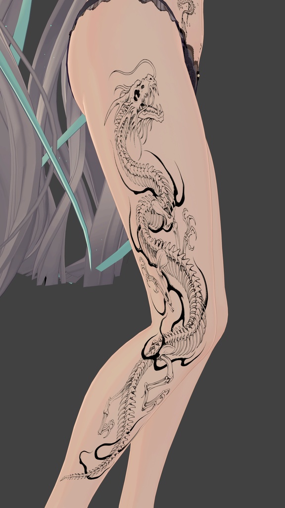 『50% OFF 』 Dragonbone Ink ( 龍骨の墨 )/ tattoo ( タトゥー )