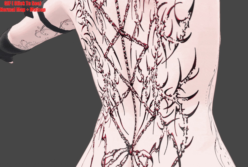 『50% OFF 』 Mystic Vine Body Art ( 神秘の蔦ボディアート )/ tattoo ( タトゥー )