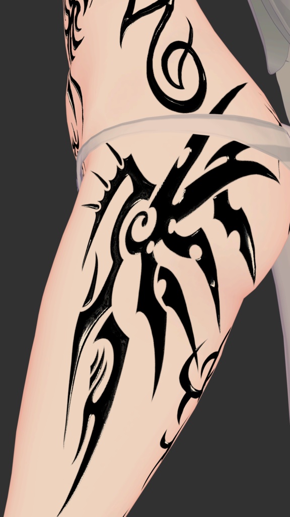 Abyss Tribal Ink ( 深淵の部族紋 )/ tattoo ( タトゥー )