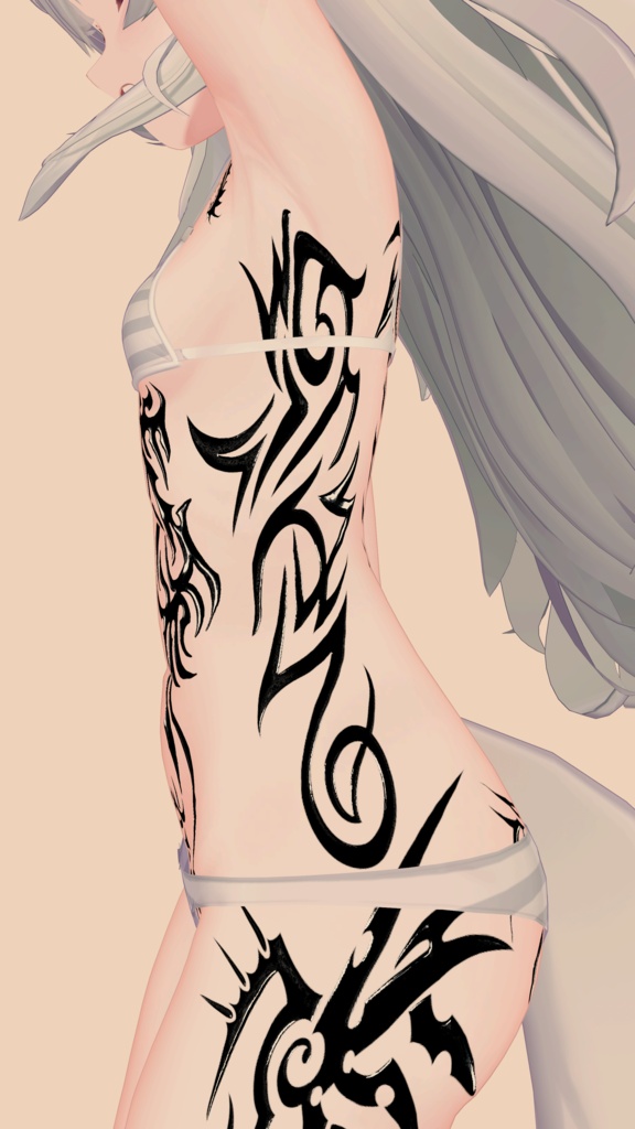 Abyss Tribal Ink ( 深淵の部族紋 )/ tattoo ( タトゥー )