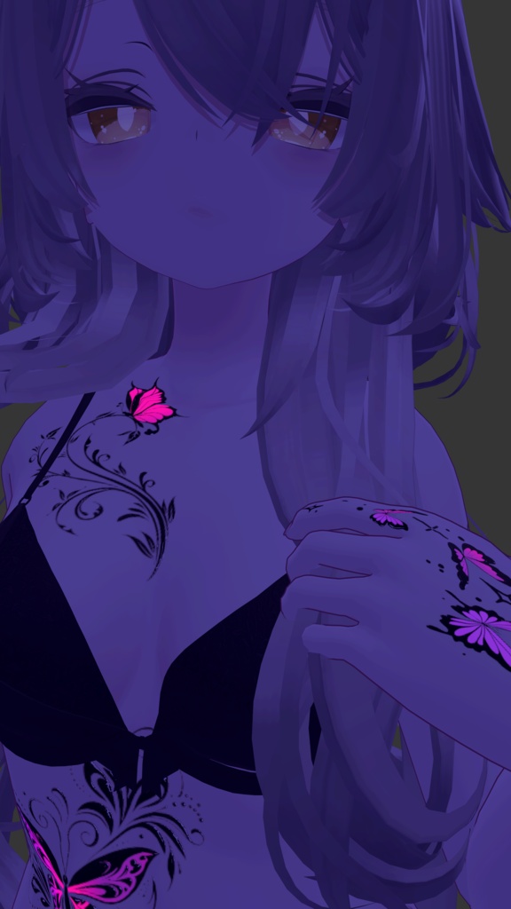 Mystic Butterfly Garden ( 神秘の蝶の庭 )/ tattoo ( タトゥー )