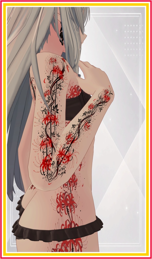 『50% OFF 』 Higanbana Bloom ( ヒガンバナ・ブルーム )/ tattoo ( タトゥー )